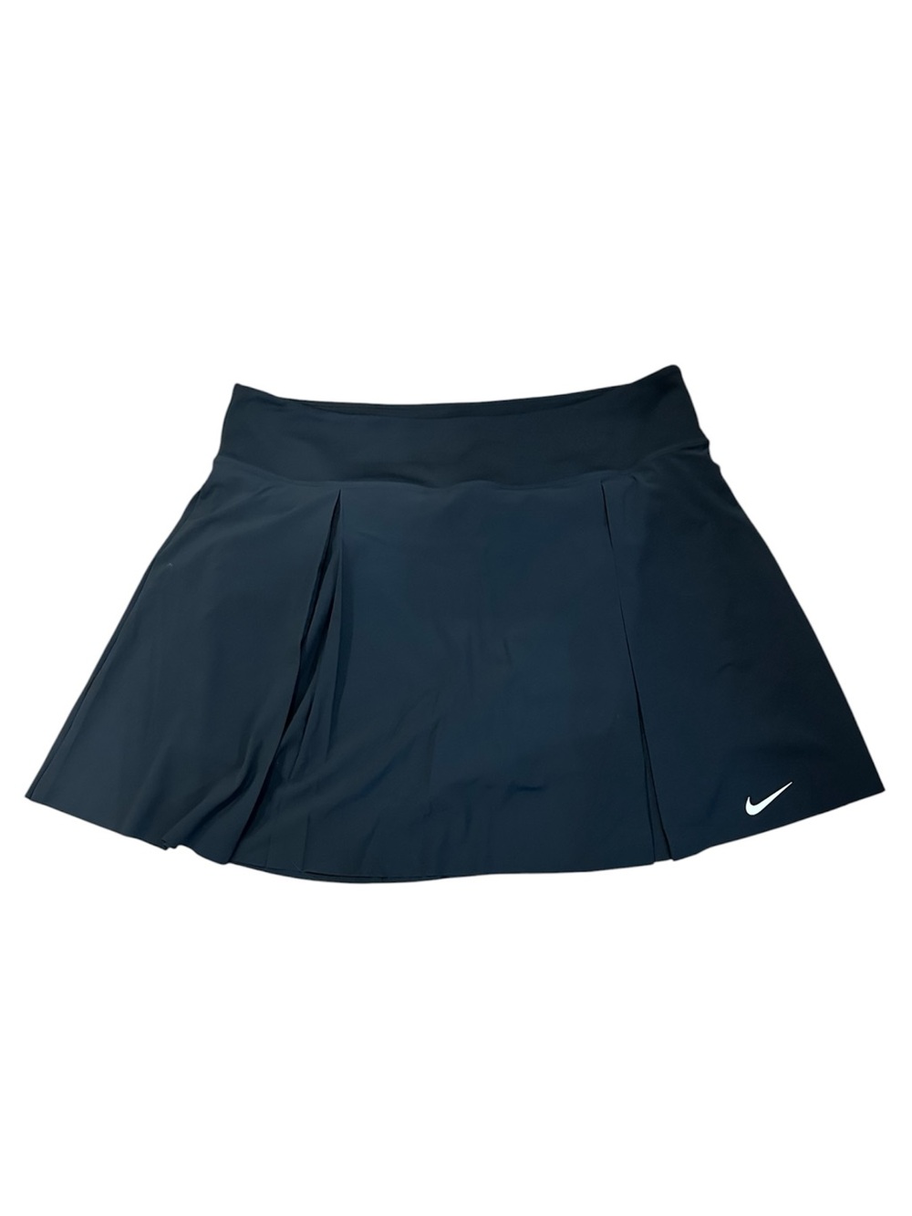 Nike Black Women's Athletic Skort with White Swoosh